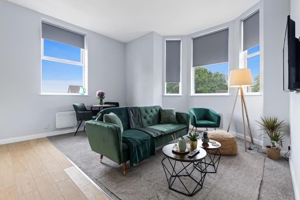 Modern Apartment Free Parking Double Bed Suite 5 نوتينغهام المظهر الخارجي الصورة
